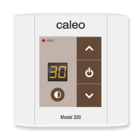 Терморегулятор CALEO 320 (встраиваемый кнопочный 2 кВт)