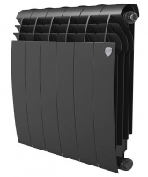 Радиатор биметаллический Royal Thermo BiLiner 500 Noir Sable - 6 секций